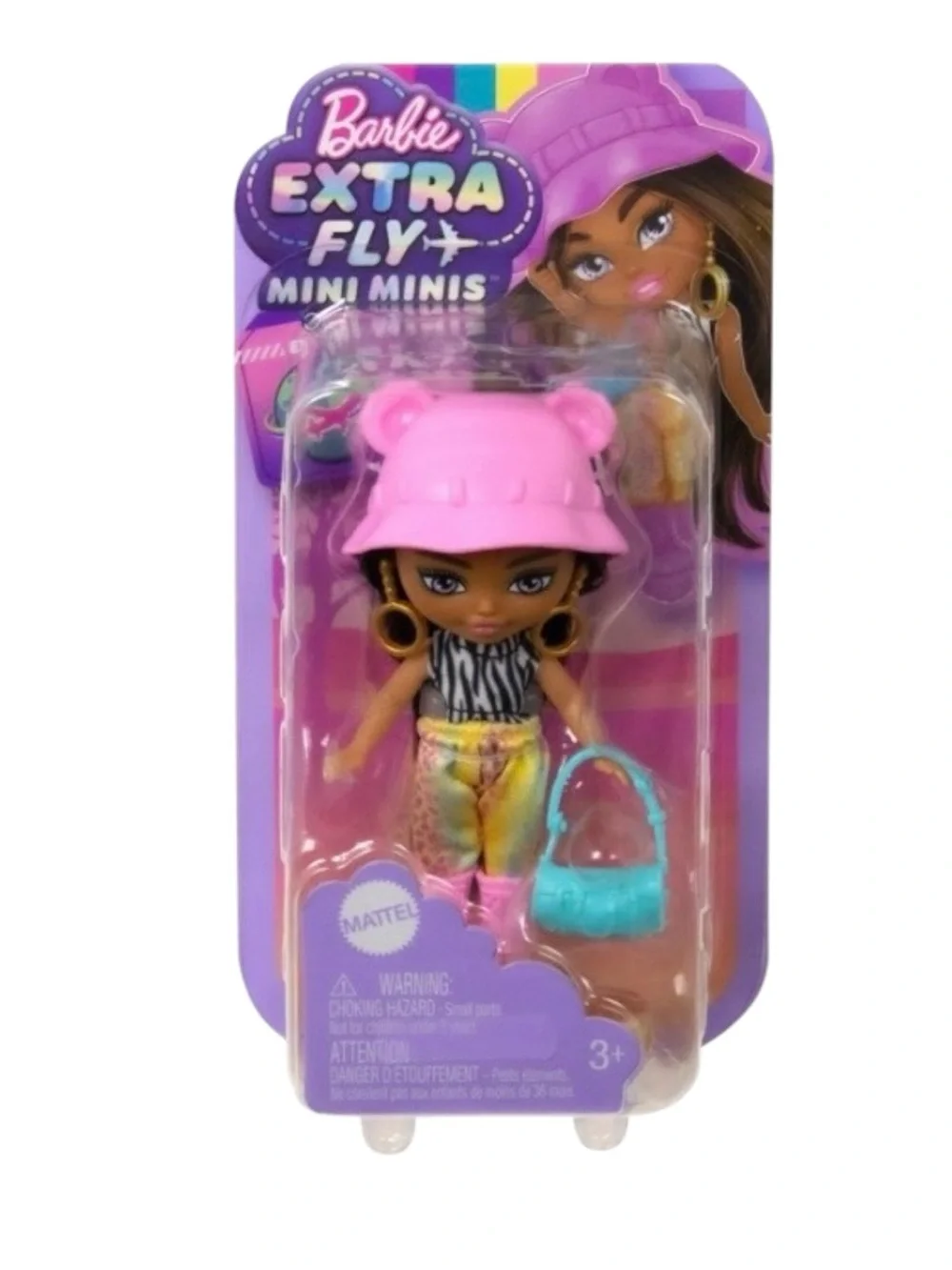 Barbie Extra Fly Mini Minis  Safari print